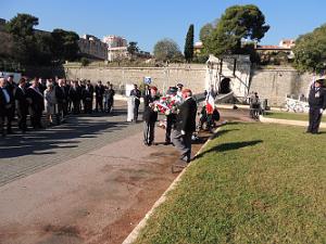 2018 10 23 TOULON CEREMONIE DU 35 EME ANNIVERSAIRE DE L ATTENTAT DU DRAKKAR A BEYROUTH (83)